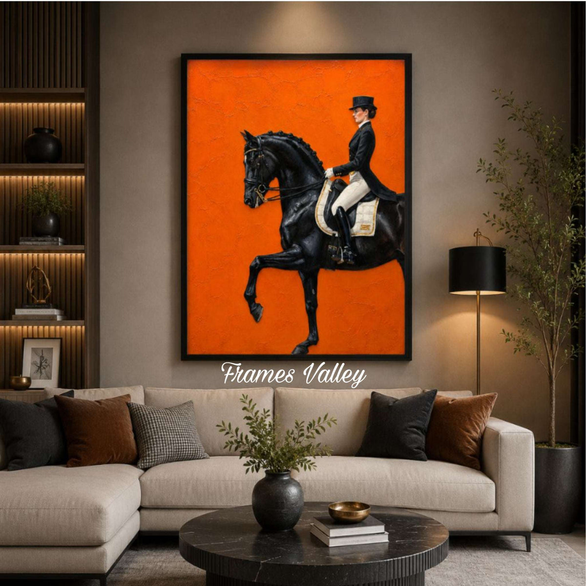 Equestrian Elegance Premium Wall Art Frame