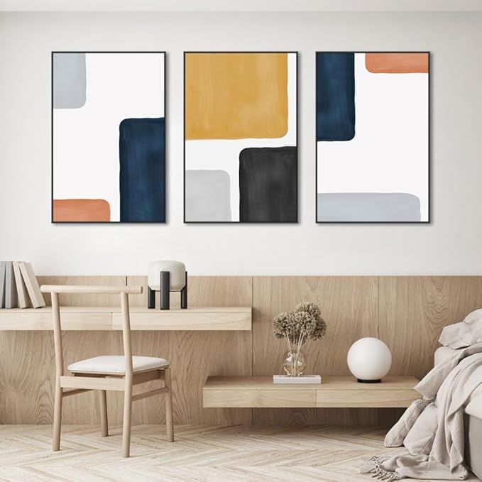 Minimal Abstract Wall Art Set of 3