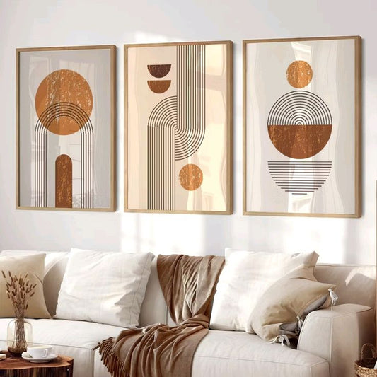 Set of 3 Modern Luxury Frames