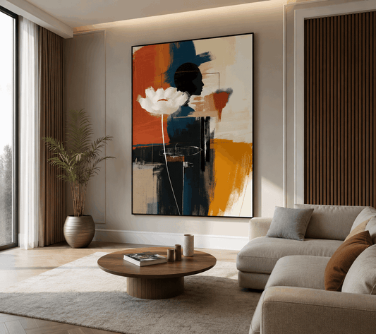 Abstract Portrait Wall Art Frame
