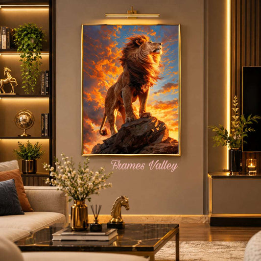 Majestic Lion Wall Art