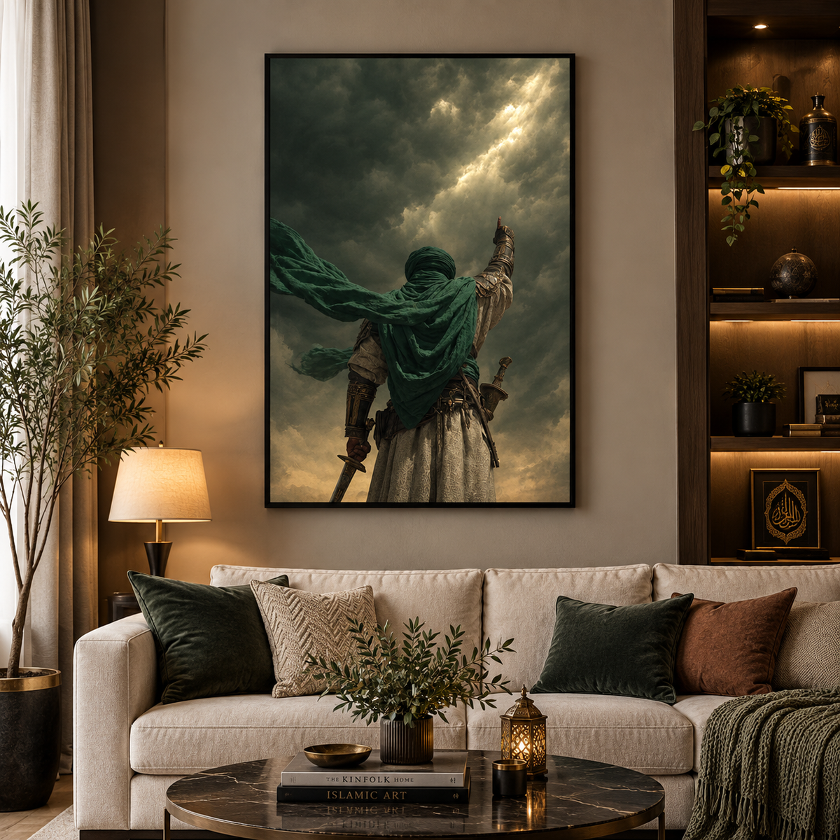 Islamic Warrior Wall Art Room Wall Design